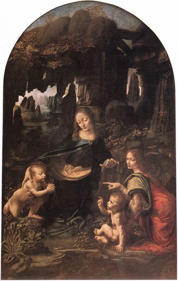 Virgin of the Rocks! – without Halos