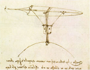 Leonardo da Vinci's flying machine