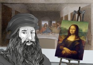 What was Leonardo da Vinci famous for?